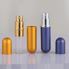 1 шт. Алюминий флакон духов Пресс Sprayportable Стекло вкладыш многоразовый косметический контейнер косметика парфюмерия диспенсер 5 мл бесплатная диспенсер