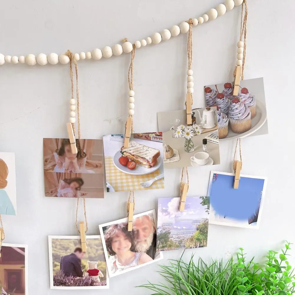 

DIY Photo Frame Excellent Sturdy Handmade for Living Room DIY Picture Garland DIY Photo Frame