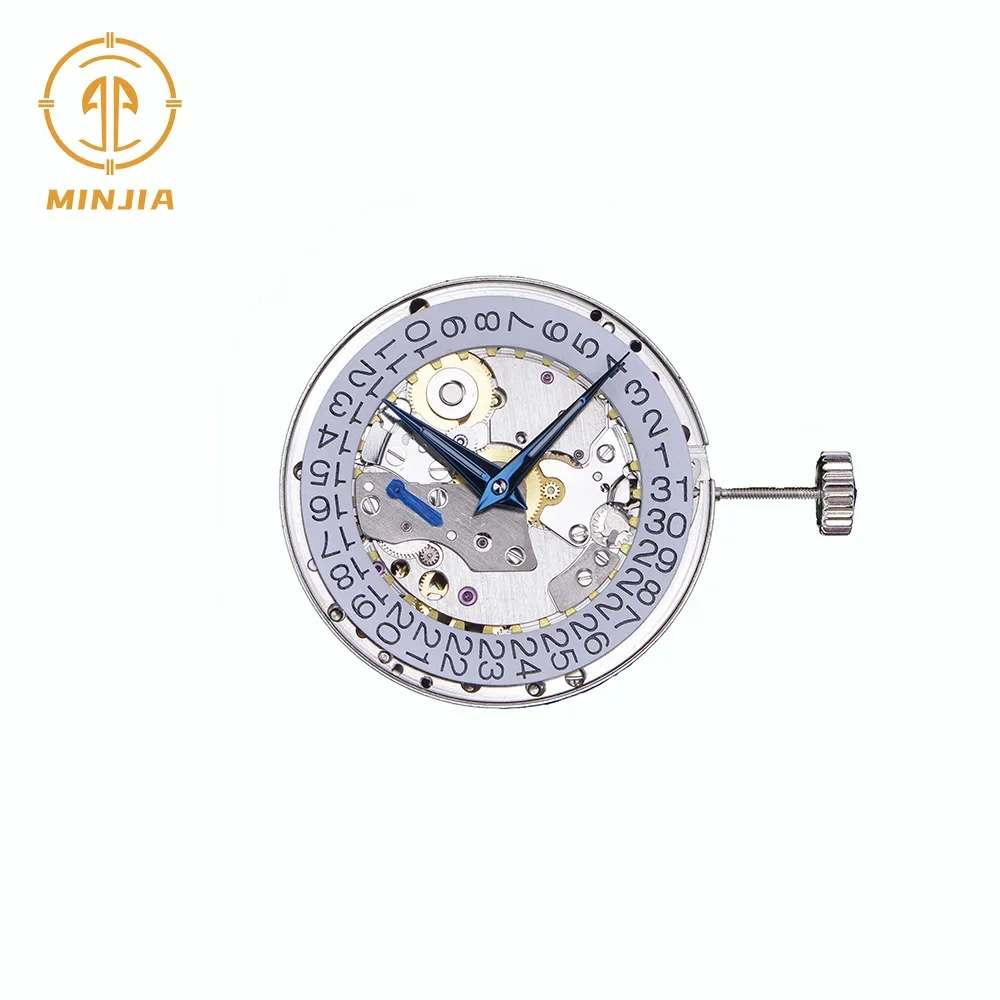 Фото 2025 Роскошный тонкий механический механизм с микроротором, с логотипом OEM, механизм для часов Hangzhou 5015A №2