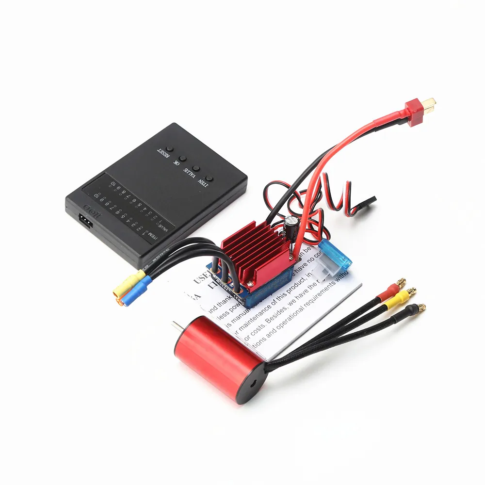 

Waterproof 2845 Brushless Motor 2800KV/3700KV/4400KV/5900KV & 35A Brushless ESC for F19A 1/10 Traxxas HPI Trx4 HSP 1/12 RC Car