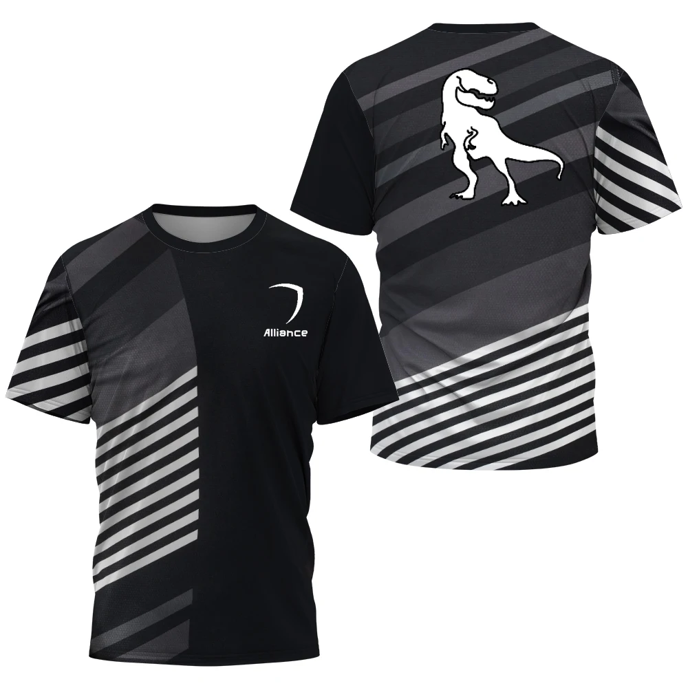 

Men's Fitness Short Sleeve New Breathable Golf Clothing Men's Badminton Sports Clothing Lattice Patchwork Print Tennis Clothing