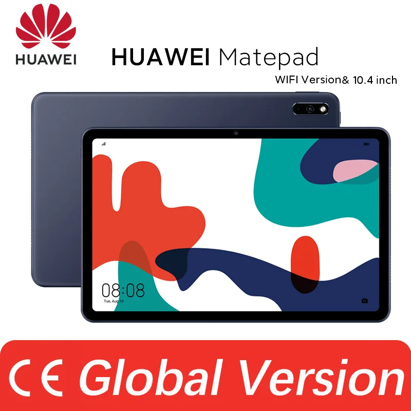 Versione globale Huawei MatePad tablet PC da 10.4 pollici 4GB 64GB kirin 820 Octa Core GPU multi-schermo Turbo Android 10 7250mAh