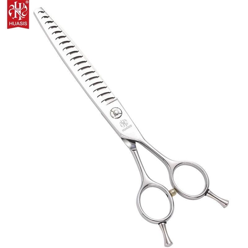 HUASIS HU7 Professional Chunker 7inch with Shark Teeth Pet G