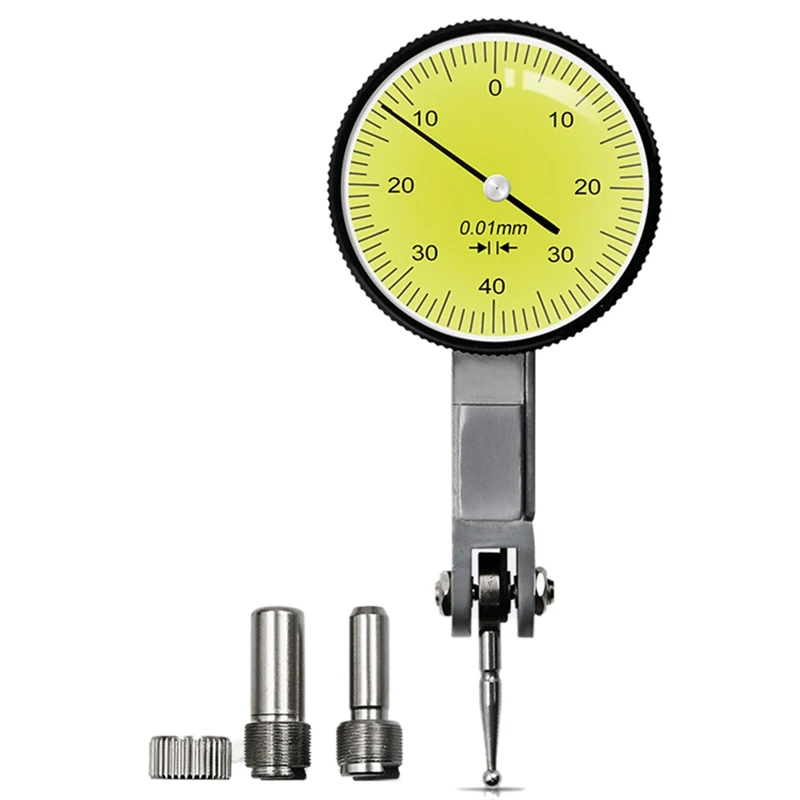 

Точный циферблатный тестовый индикатор Точная метрическая система с направляющими ласточкин хвост крепление 0-4 0,01 мм измерительный инстру...