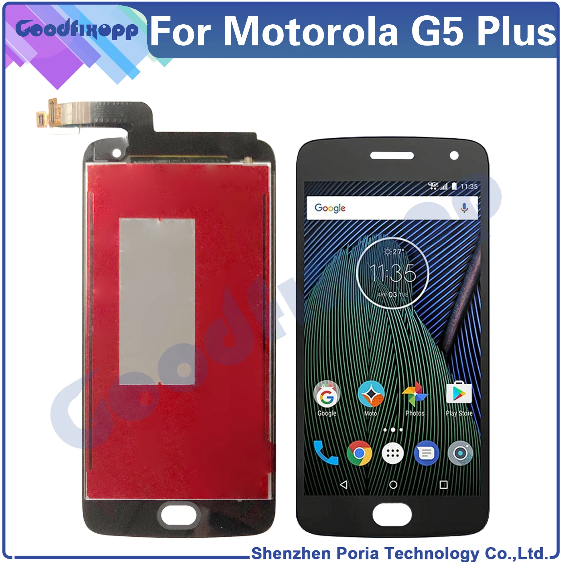 

For Motorola Moto G5 Plus XT1685 XT1687 XT1684 XT1686 G5Plus LCD Display Touch Screen Digitizer Assembly Replacement