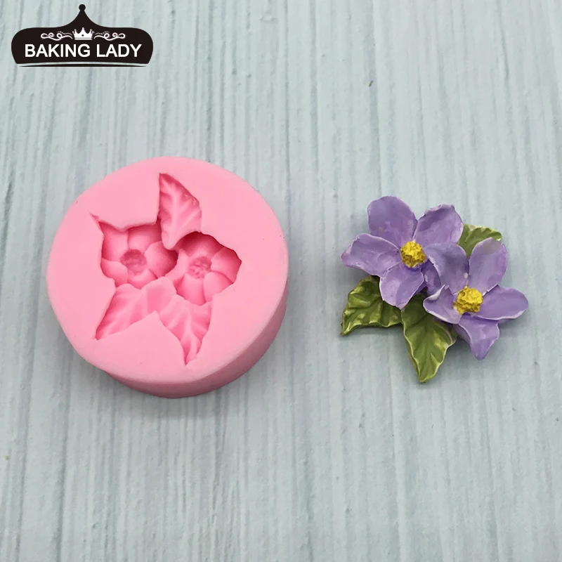 

MNYB Petunia silicone mold lotus flower bud diffuser aroma stone aromatherapy gypsum DIY Clay Resin Art Plaster Mold