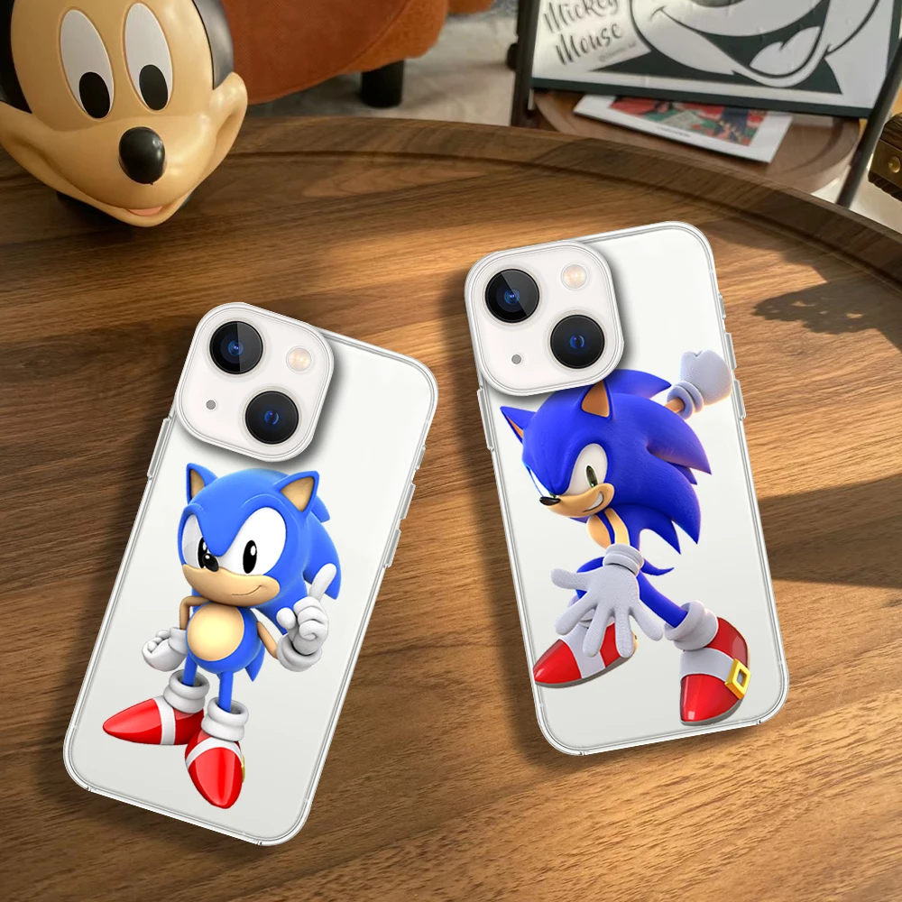 S-Sonic The H-Hedgehog Transparent Soft TPU Silicone Phone Case For SAMSUNG A04 A05 A14 A23 A31 A54