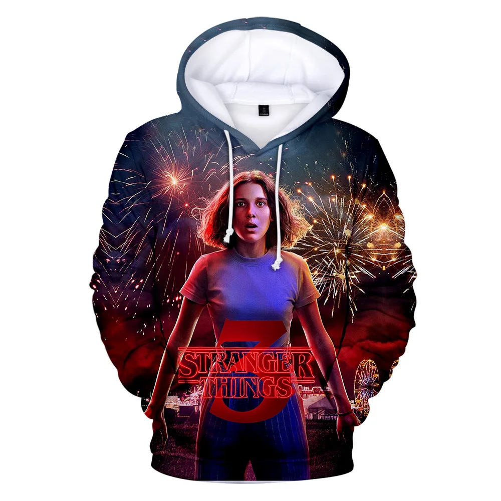 

Hip Hop Fashion Stranger Things Season 3 3D printed Hoodies Men/Women Adult/Child Casual Sweatshirts Long Sleeve Pullovers