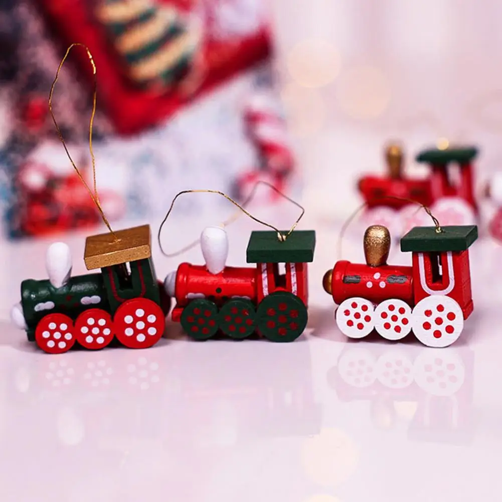 

Подвесная 1 коробка, милая мультяшная рождественская подвеска, многоразовая рождественская подвеска с веревкой для рождественской вечерин...