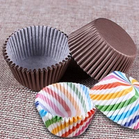 100pcs muffin cupcake paper cups cupcake liner baking muffin box cup case party tray cake decorating tools birthday party decor
