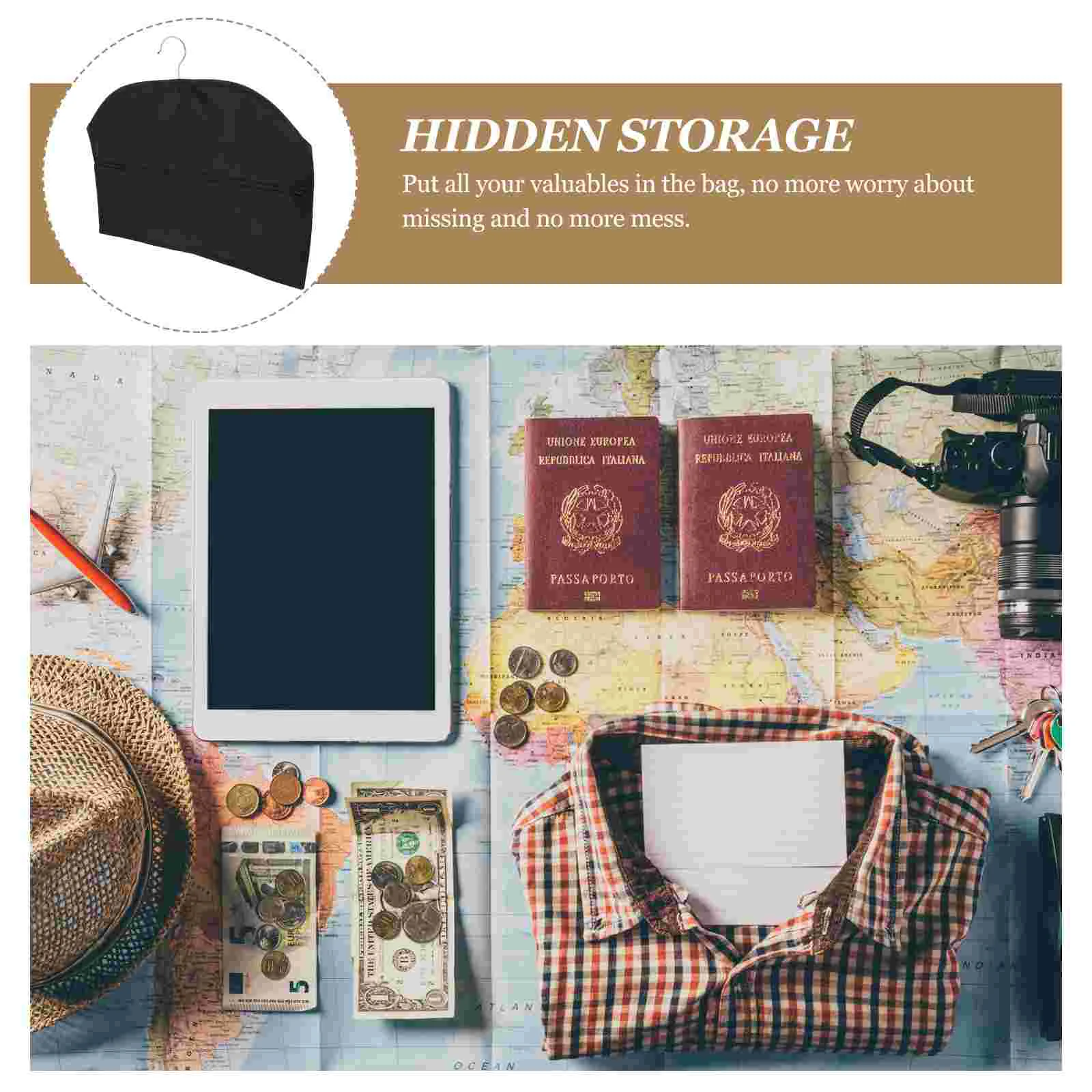 Рисунок 6 - Вешалка скрытая сумка портативный