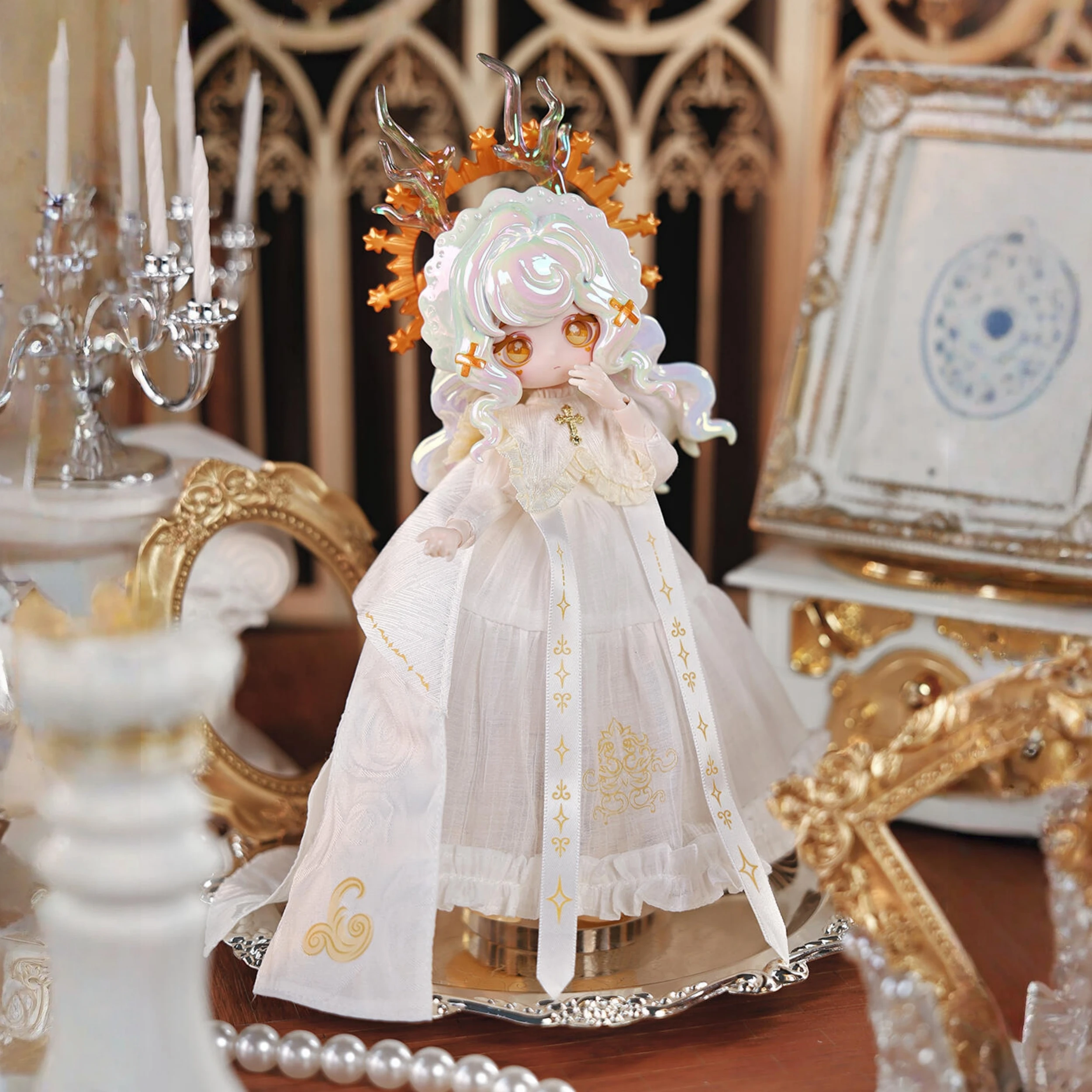 Фото Оригинальная коллекционная фигурка Luluelf Story Mystic Realm Pact Series 1/8, BJD, в слепой коробке, лимитированная серия, с подвесной карточкой, модель куклы, игрушка, подарок №2