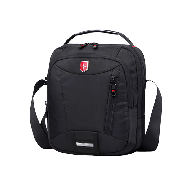 

Swiss Waterproof Oxford Men's Messenger Bag Multifunction Business Casual Briefcase bag Travel Male Shoulder Fashion Handbag