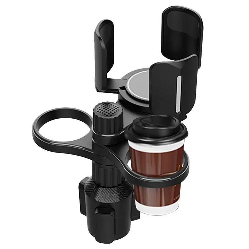 

Adjustable Cup Holder For Car Vehicle Cup Holders Expander With Rotatable Base Universal Multifunctional Car Drink Cup Holders