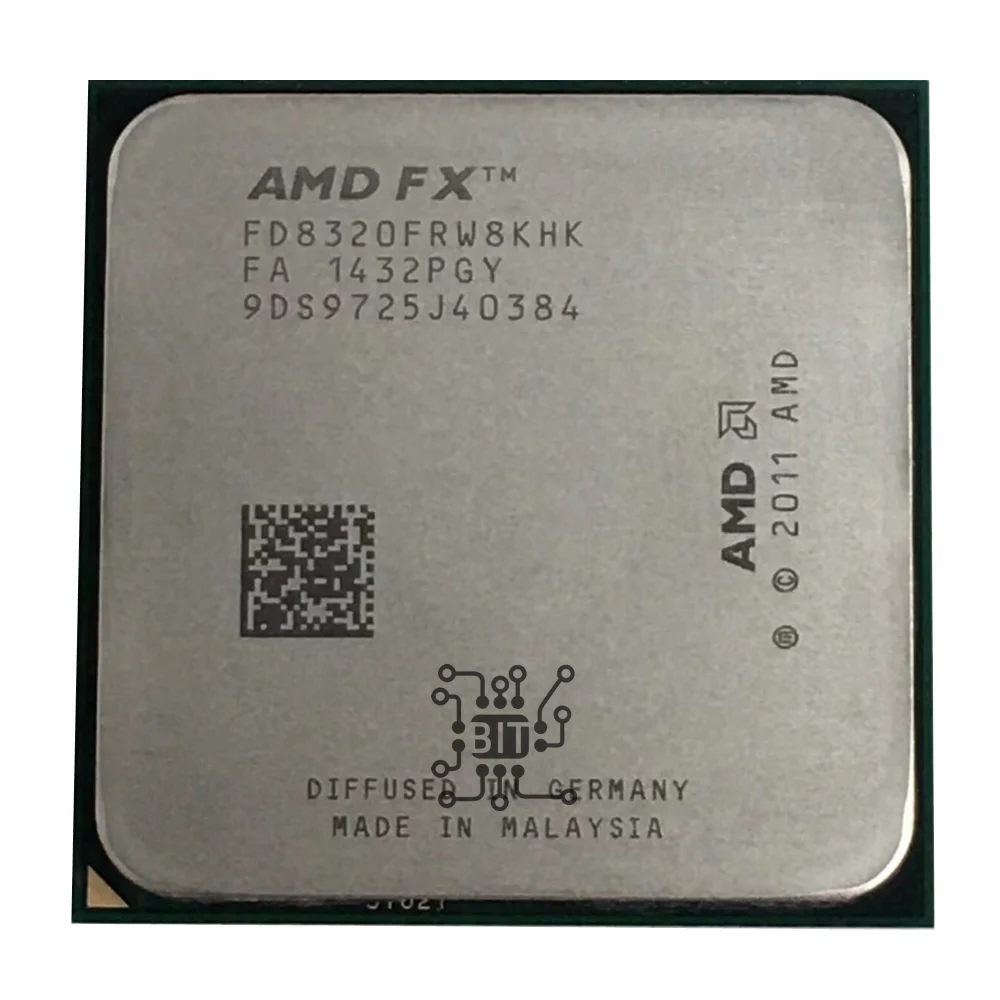 AMD FX-серия FX-8320 FX 8320 FX8320 3,5 ГГц Восьмиядерный центральный процессор FD8320FRW8KHK разъем AM3 +
