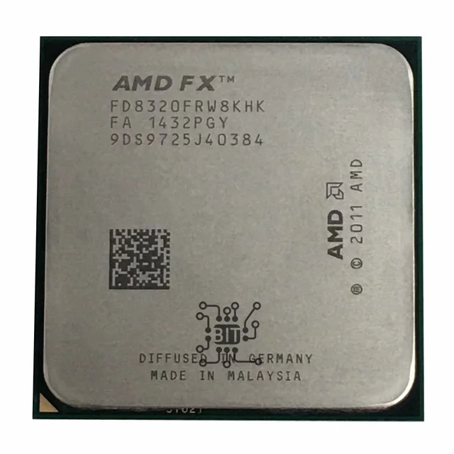 AMD FX-Series FX-8320 FX 8320 FX8320 3.5 GHz Eight-Core CPU Processor FD8320FRW8KHK Socket AM3+ 1