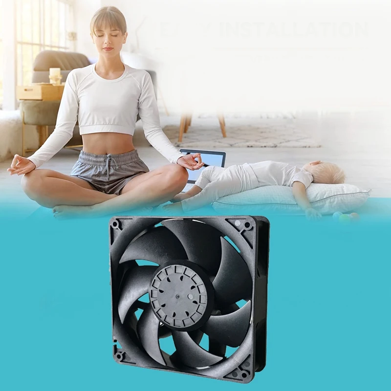 Вентилятор охлаждения шасси M20S B21 KZ14038B012U 14038 DC12 в 7500 А об/мин