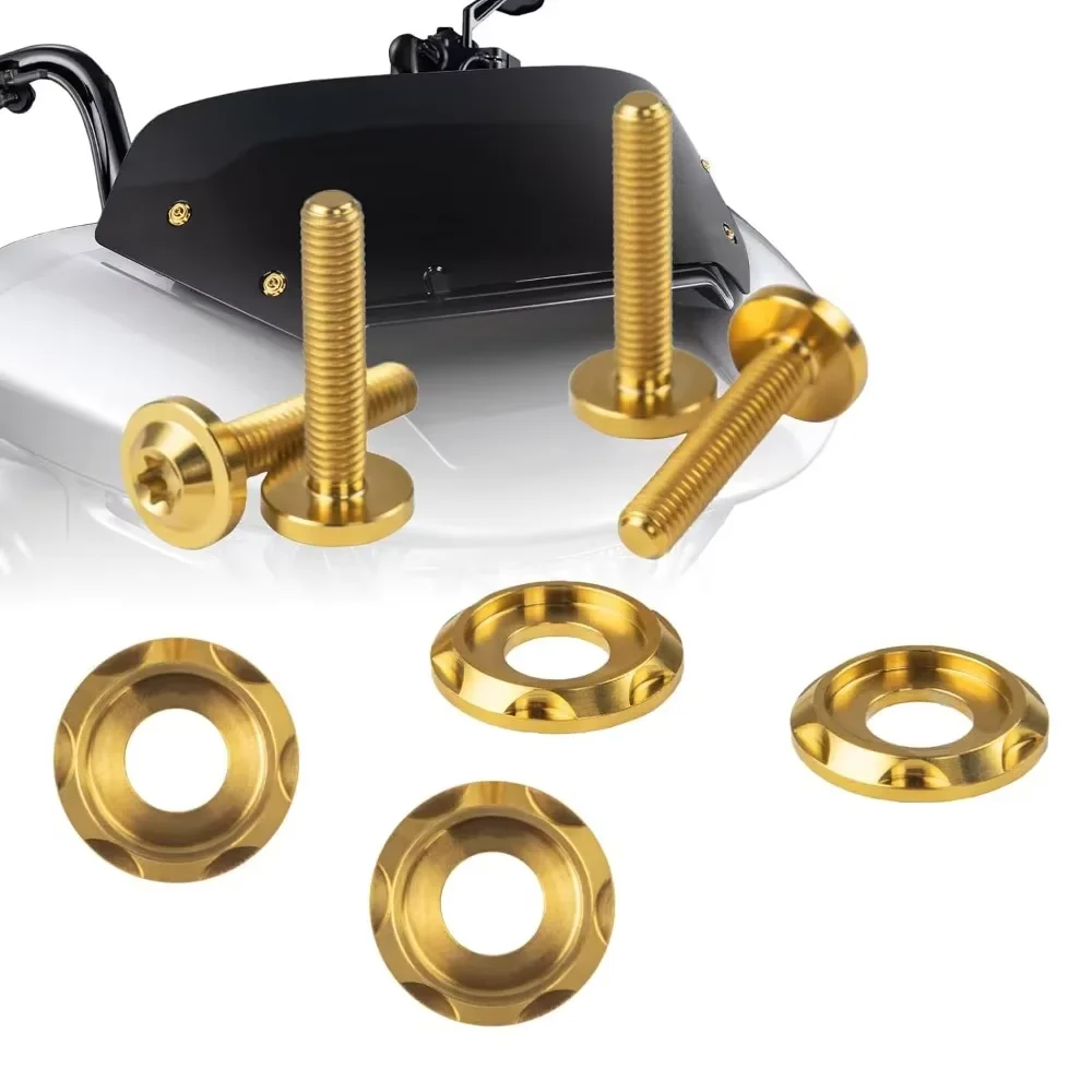 

Титановый Болт Для Крепления Ветрового Стекла Мотоцикла Harley FLTRX Road Glide/Special FLTRXS 112 CVO Road Glide 2024 Road G...