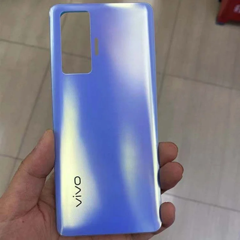 Крышка батарейного отсека для VIVO X50 Pro задняя крышка задний 3D стеклянный корпус