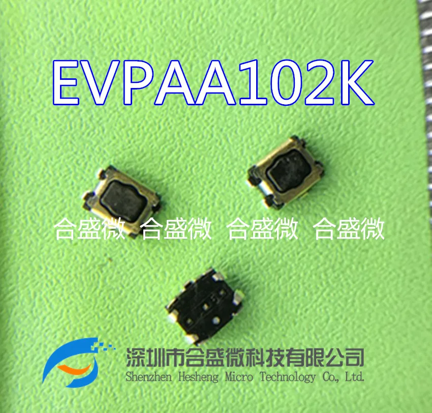 

5PCS Evp-aa102k SWITCH TACTILE SPST-No 0.02A 15V light touch SWITCH