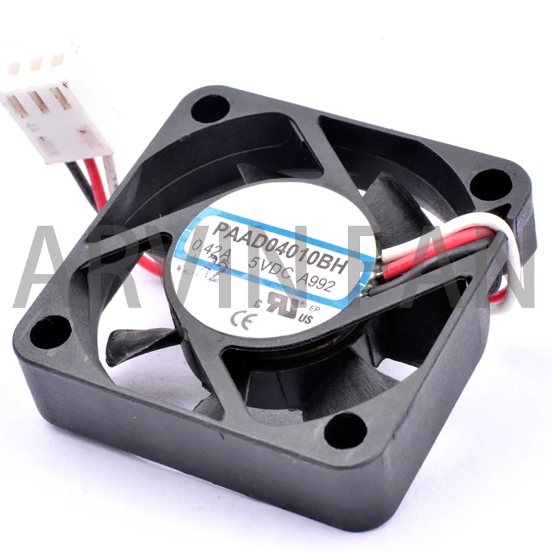 Новый оригинальный PAAD04010BH 4 см 40 мм вентилятор 40x40x10 мм DC5V 0.42A супер объем воздуха маршрутизатор переключатель охлаждающий вентилятор