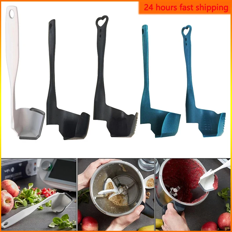 

Kitchen Thermomix Rotating Spatula For TM5/TM6/TM31 Removing Scooping Food Processor Kitchen Accessories Mixing Drums Spatula