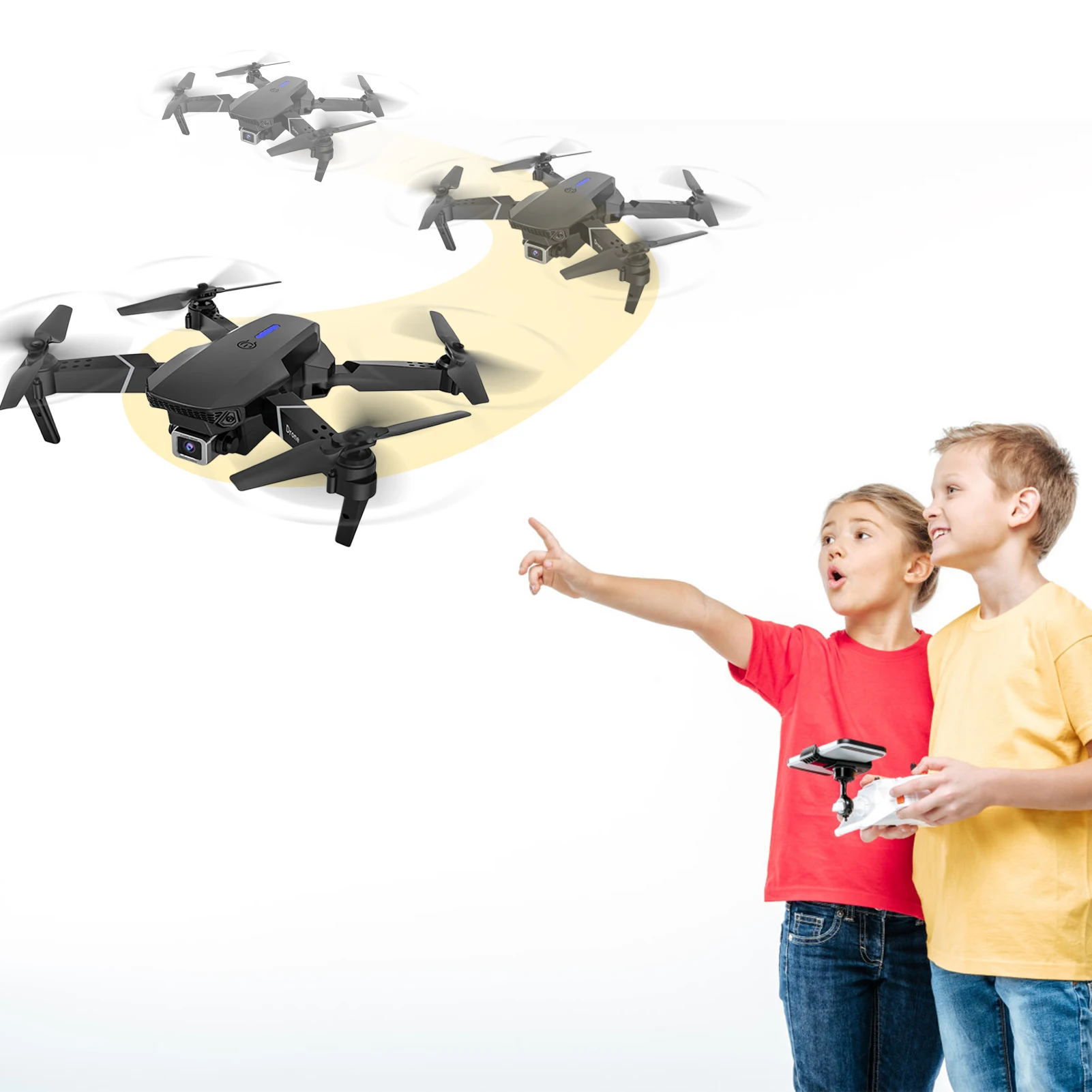 Радиоуправляемый Дрон Квадрокоптеры с 2 4 ГГц FPV передача в режиме реального
