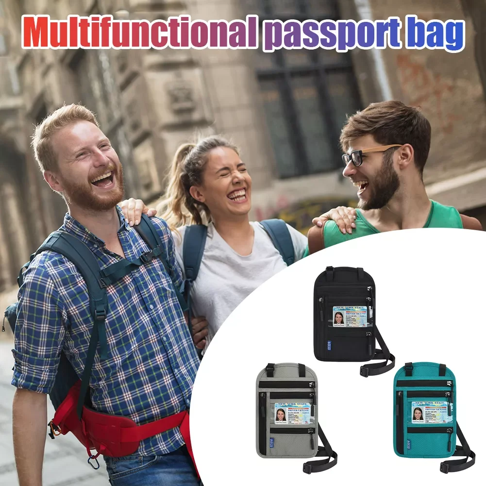 

Держатель для паспорта, эластичный водонепроницаемый футпосылка р для визиток и паспортов, кредитных карт, удостоверения личности, денег, н...