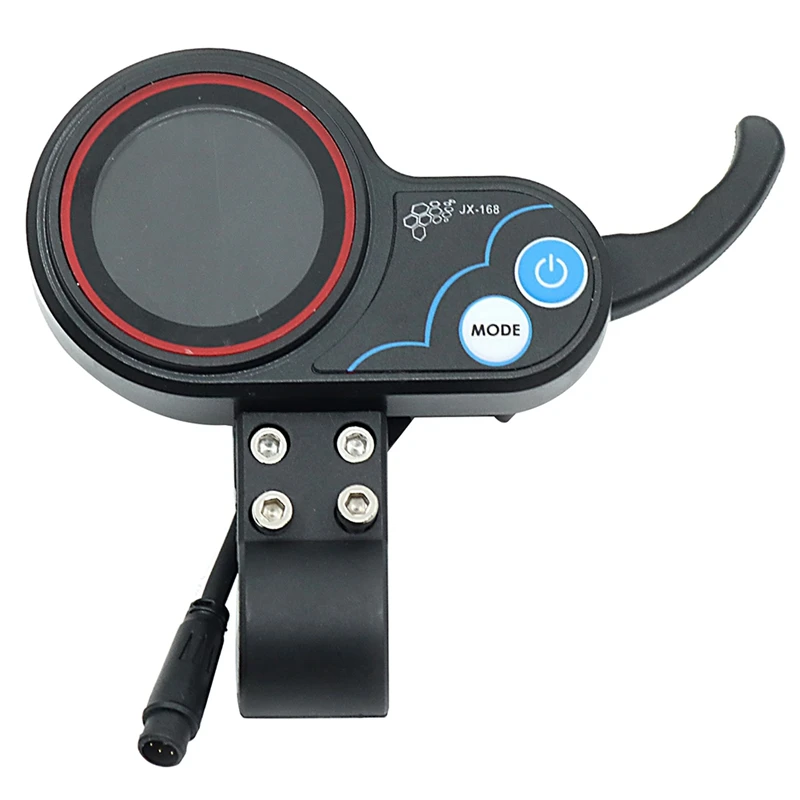 

1 PCS JX-168 Electric Scooter Dashboard Meter 36V 48V Adjustable 6PIN Throttle Parts Accessories For Electric Scooter