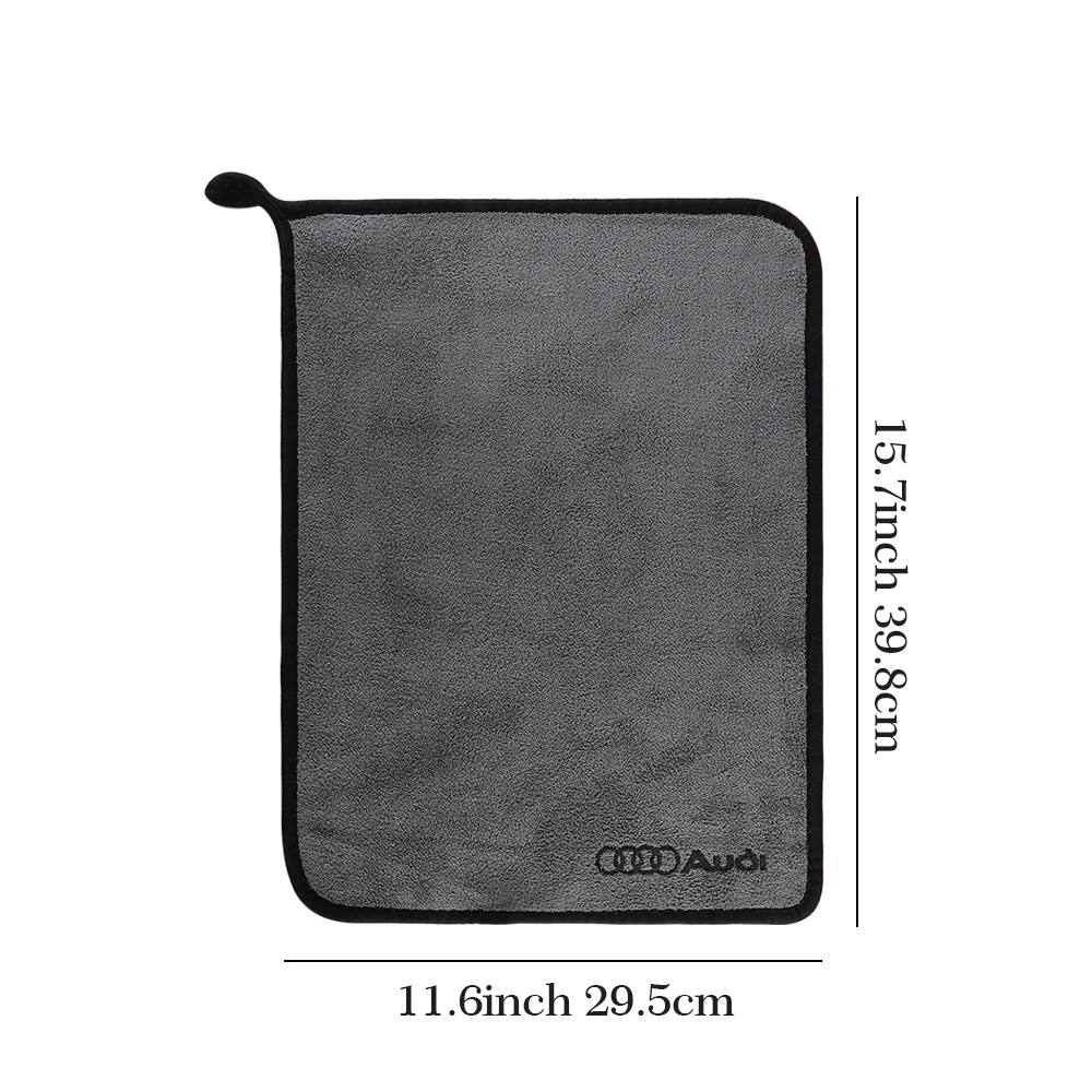 

Мягкая щетка для удаления пыли в салоне автомобиля, аксессуары для чистящих полотенец из микрофибры для Audi RS Sline Quattro Q3 Q5 Q7 A8L A3 A4L A5