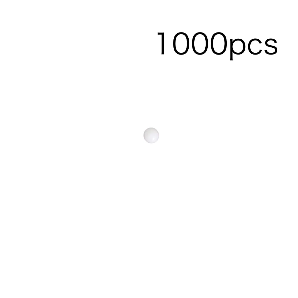 1000 шт. 3 мм дельрин Полиоксиметилен (ПОМ) пластиковые сплошные шарики для