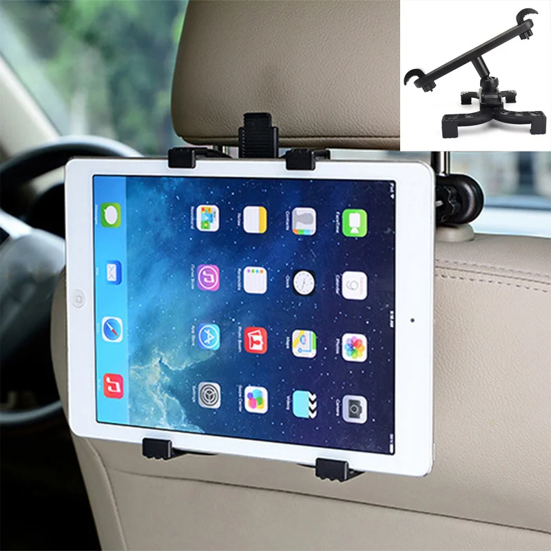 

7-11" Tablet Car Holder For IPad For Volvo BMW Audi Benz Chevrolet Hyundai Citroen Toyota Car Headrest Mount Stand Factory Sale