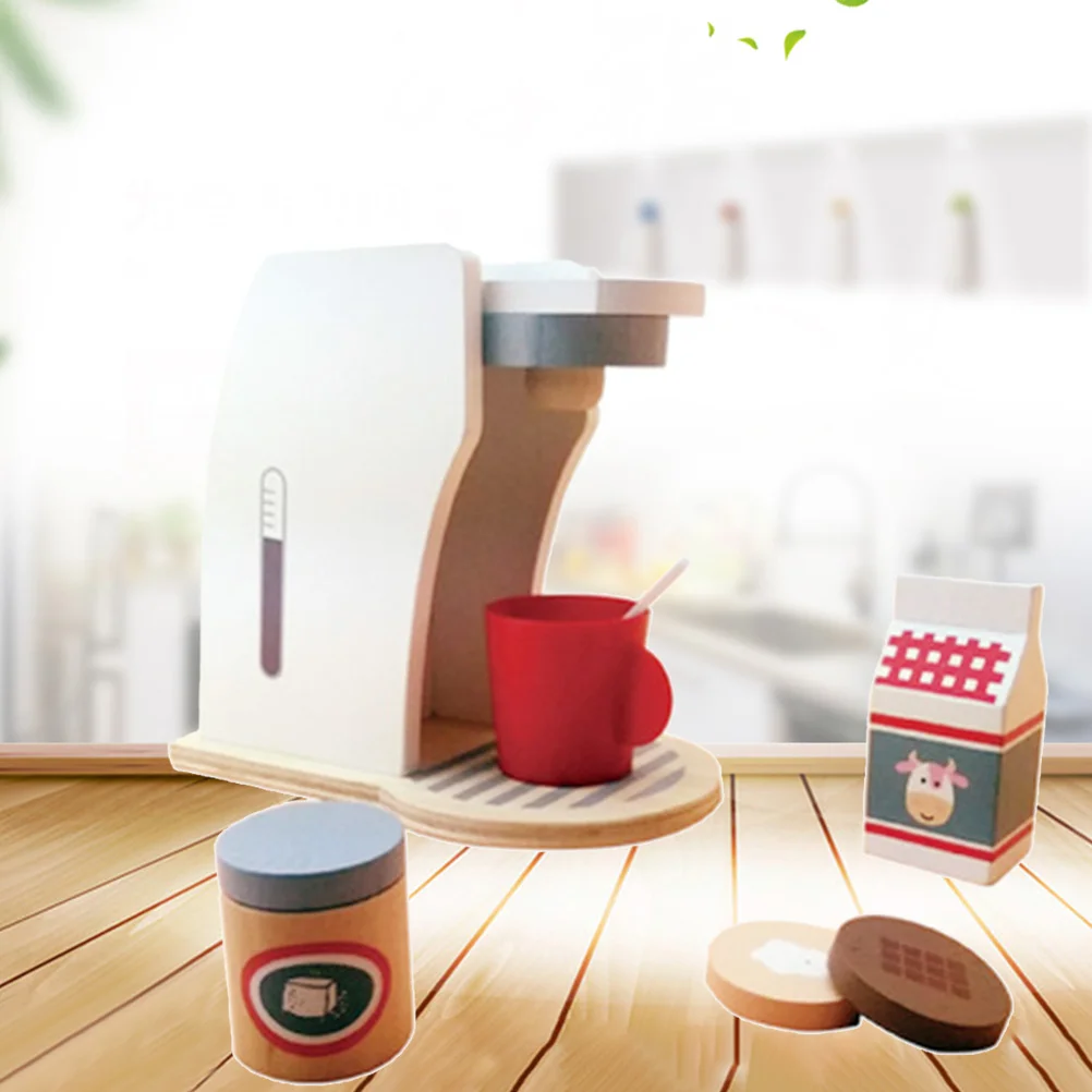 

1 Set Children's Toy Coffee Machine Afternoon Tea Early Education Simulation Toys Playing with Toys for Kids