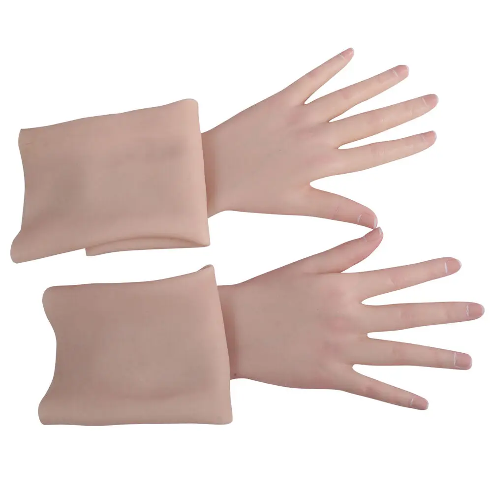 

Мужские Силиконовые перчатки с имитацией протезов, накладные руки, искусственная кожа, рукав, красивый щит