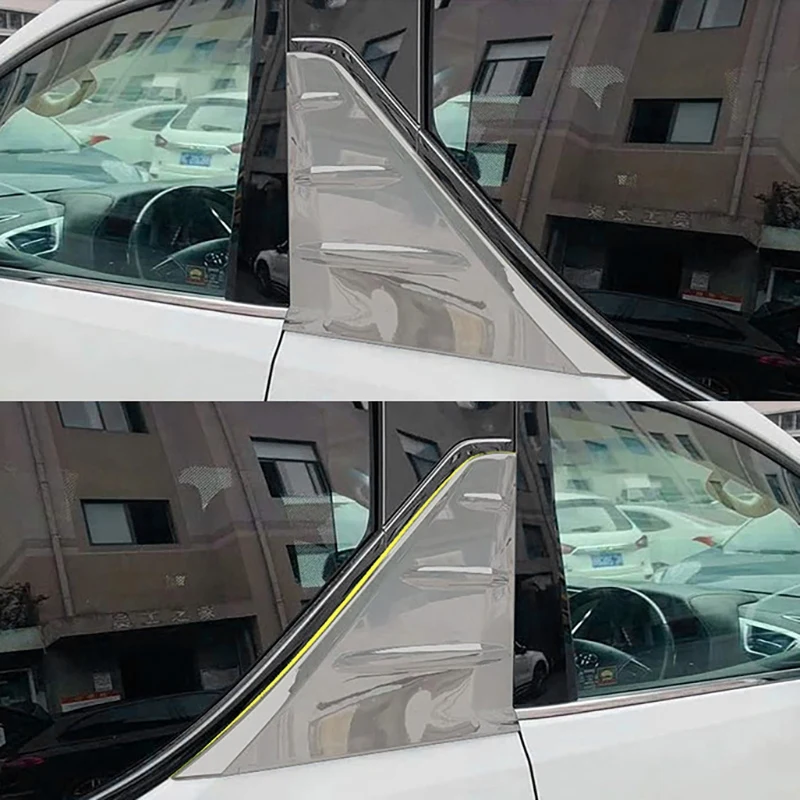 Для 2016-2020 Toyota Alphard Vellfire AH30 B верхняя отделка окон автомобильная наклейка