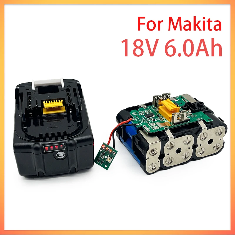 

Original For Makita 18V 6.0Ah Lithium Battery BL1860 BL1850B BL1850 BL1840 BL1830 BL1820 BL1815 LXT Li-Ion Replacement Battery