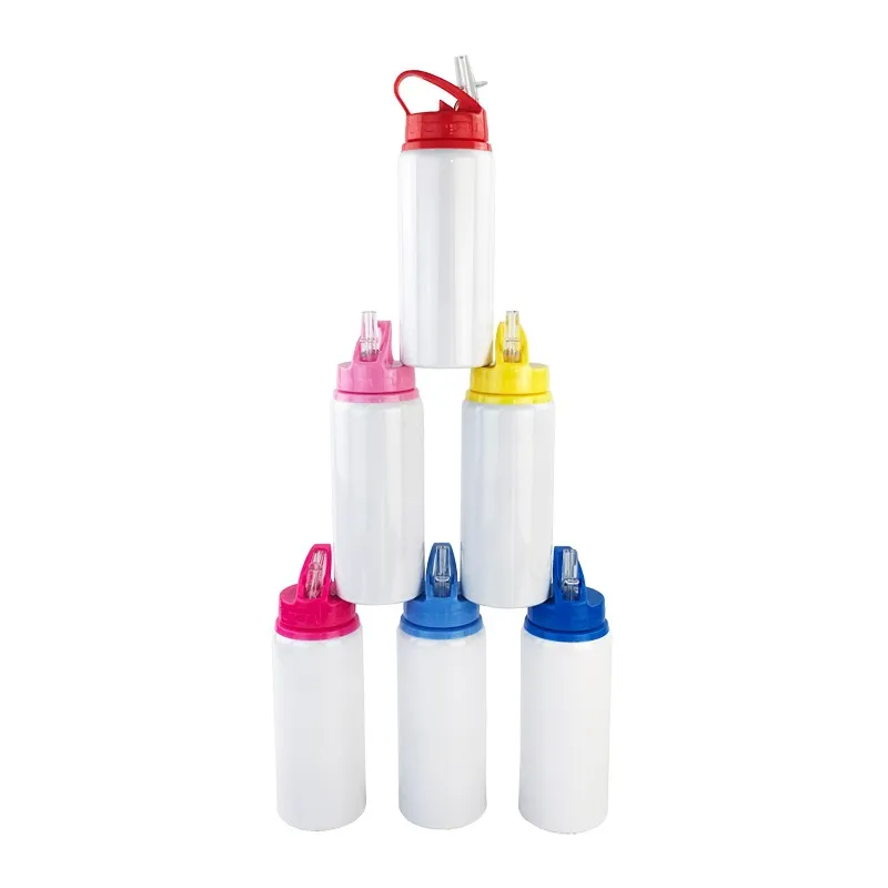 

Алюминиевая бутылка для воды с соломинкой, 600 мл