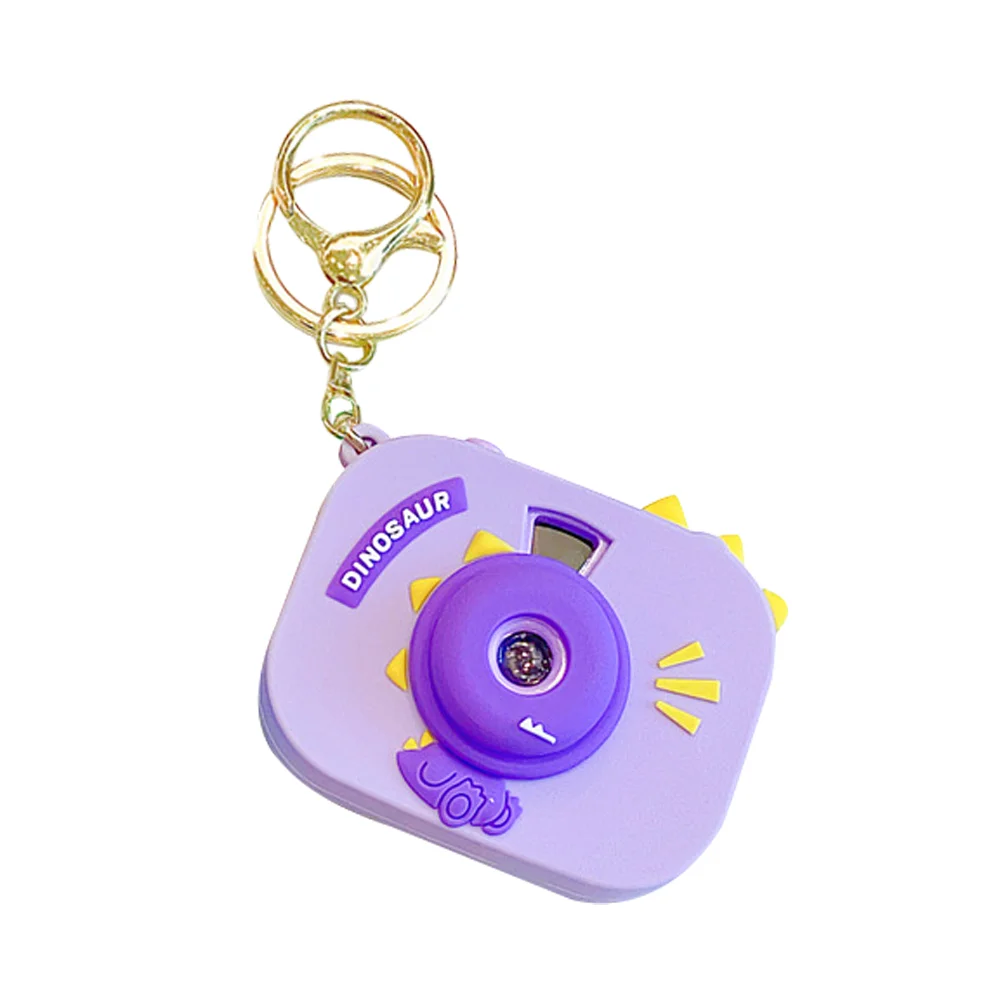 

Multi-function Camera Keychain Adorable Key Chain Portable Small Keychain Decor (Random Color)