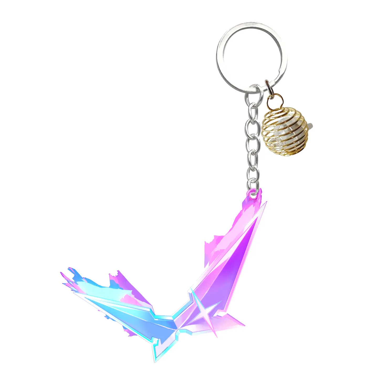 Honkai: Star Rail Silver Wolf LV999 — Крутой кулон-ночник в виде окуляра, подвеска для мобильного телефона, школьного рюкзака, брелок для ключей, аниме-косплей (art.: 3920da8097375) - 3920da8097375