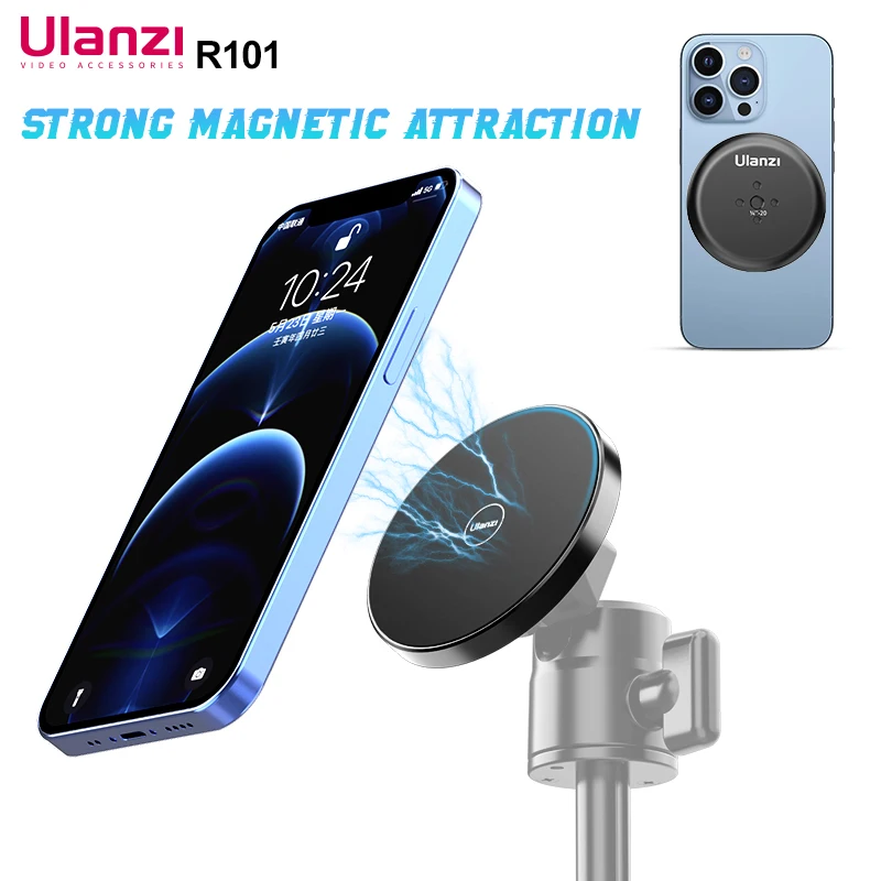 

Магнитный держатель Ulanzi R101 Magsafe для iPhone 13 12 mini 12 / 12 Pro / 12 Pro Max