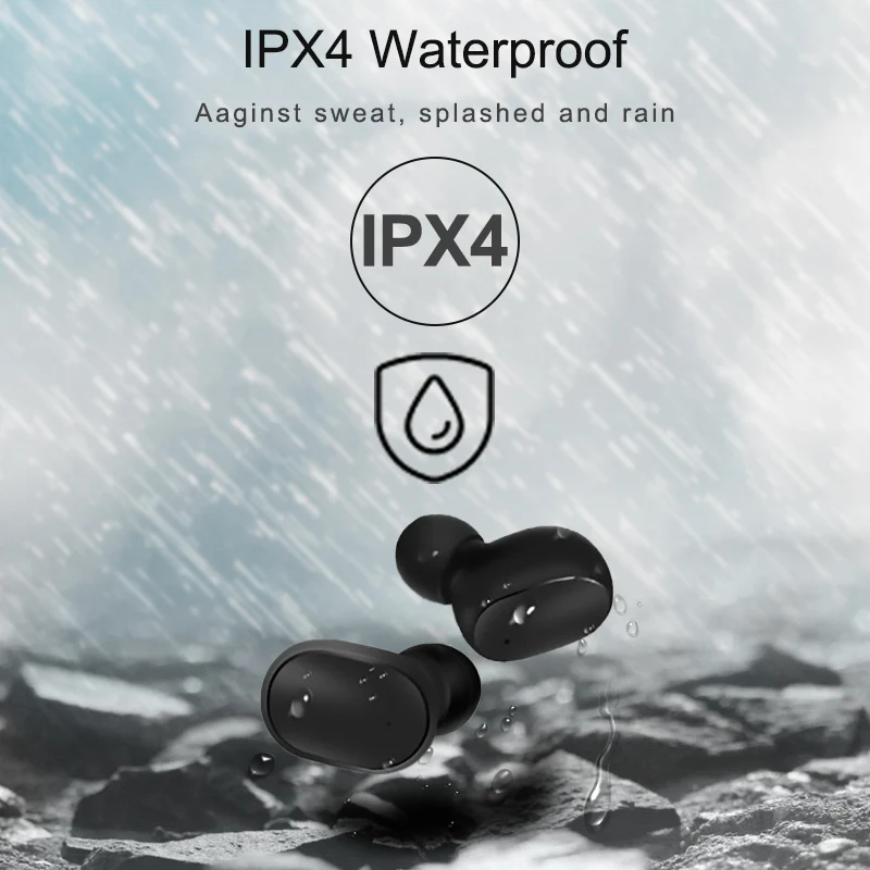 Беспроводные TWS-стереонаушники с зарядным футляром и поддержкой Bluetooth |