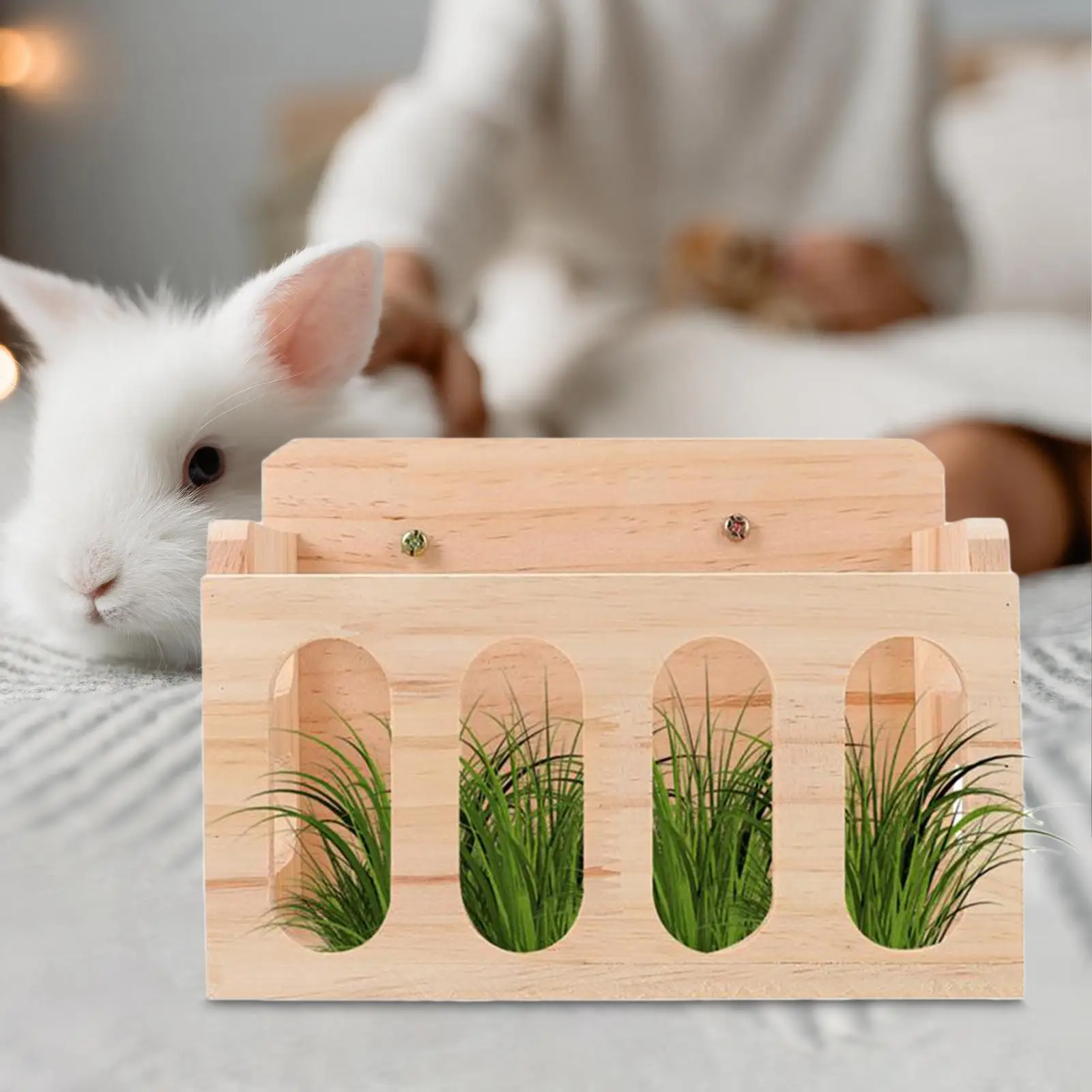 

Регулируемая клетка-дозатор для кормления кролика