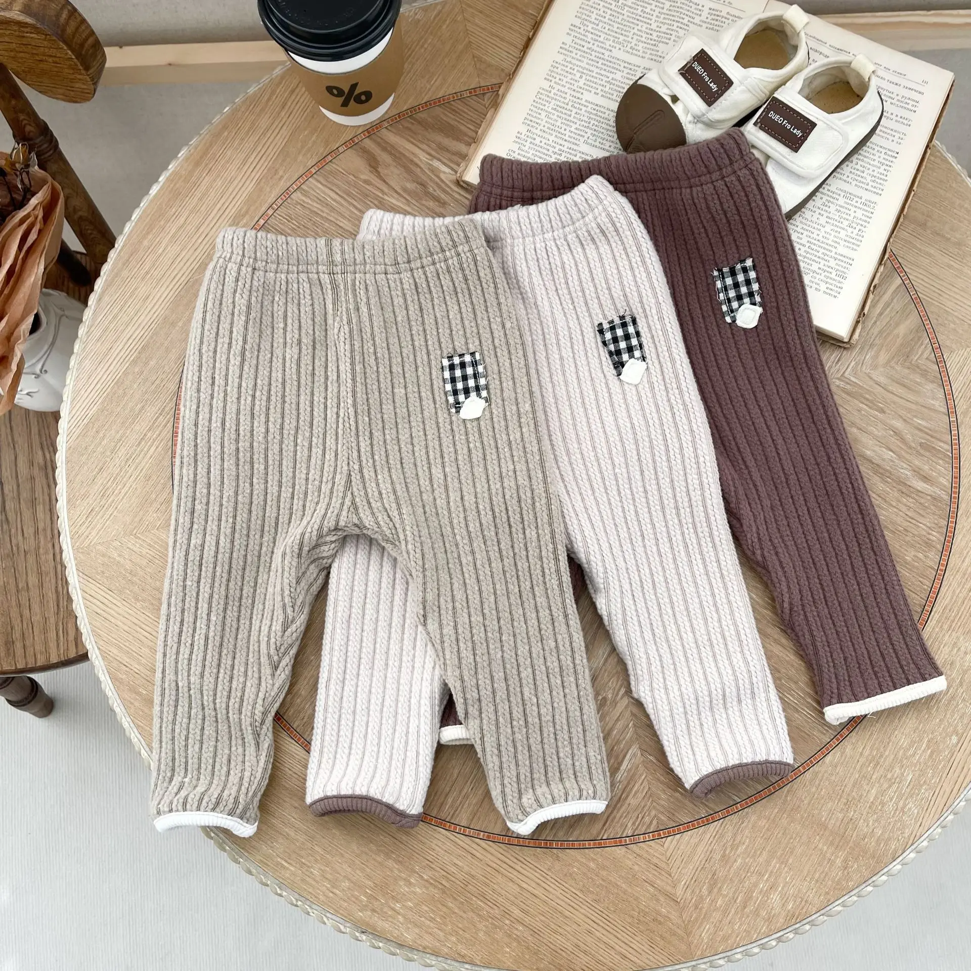 Леггинсы детские с флисовой подкладкой