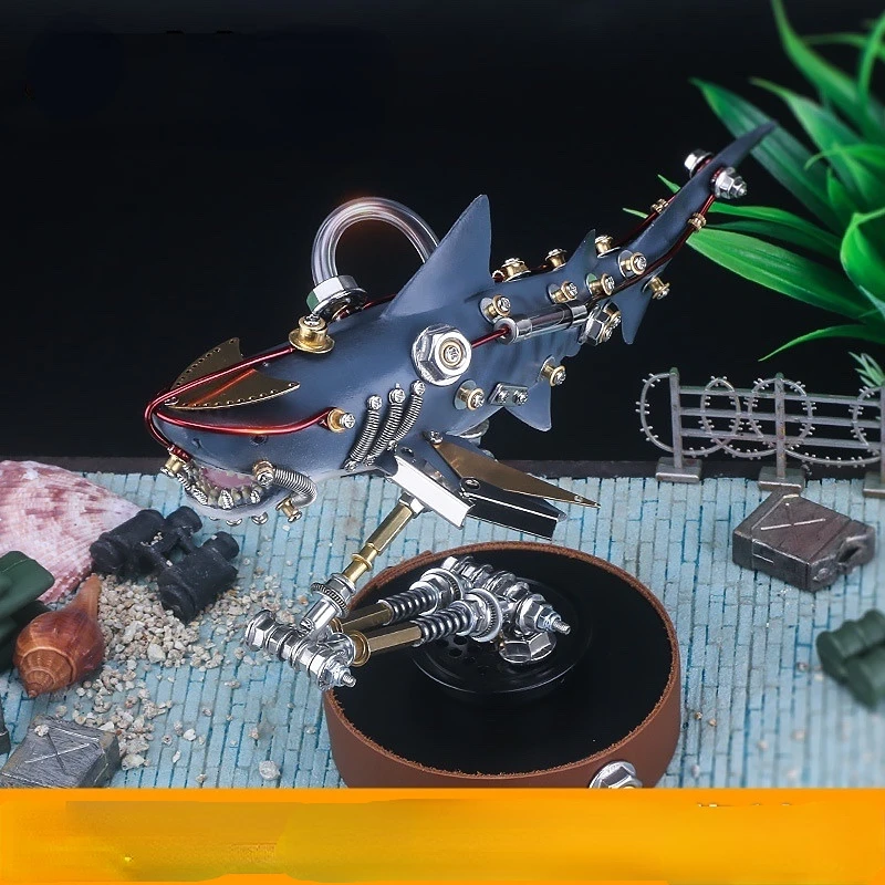 

Mechanical Party Variation Biology Series Three-Dimensional Metal Puzzle Educational DIY Toy Building Blocks Creative