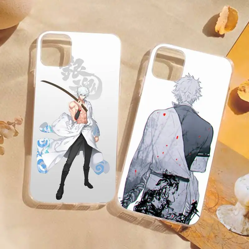 

Gintama Phone Case for iPhone 11 12 13 Mini Pro Max 8 7 6 6S Plus X 5 SE 2020 XR XS Case shell