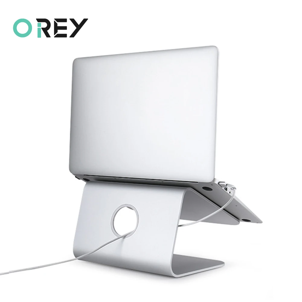 

Aluminum Alloy Cooling Laptop Holder Desktop Ergonomics Heighten Notebook Support for MacBook Air Pro Laptop Stand Riser Table