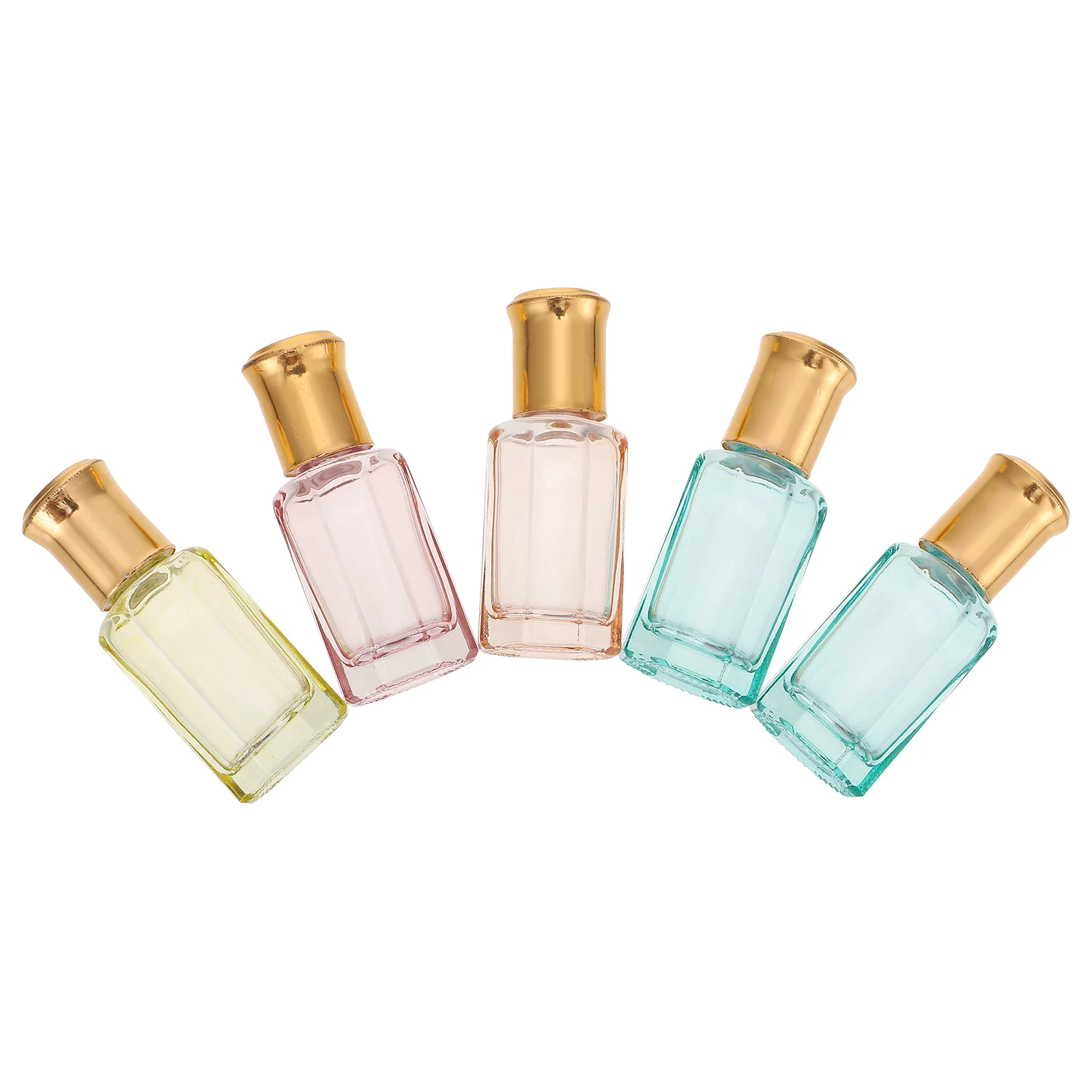 

5Pcs Portable Essential Oil Roller Bottles Empty Roller Bottle Containers 9ml