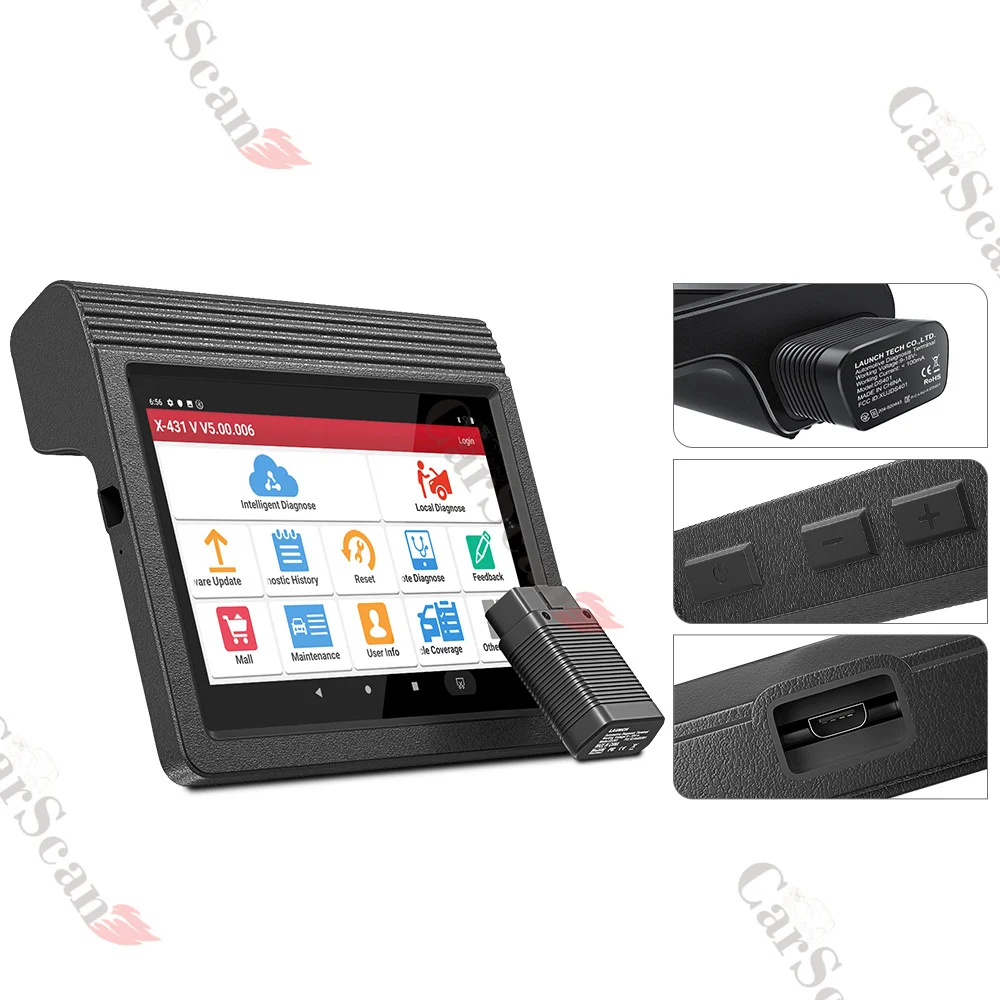 Двунаправленная диагностическая система для запуска X431 V + V4.0 PLUS PRO