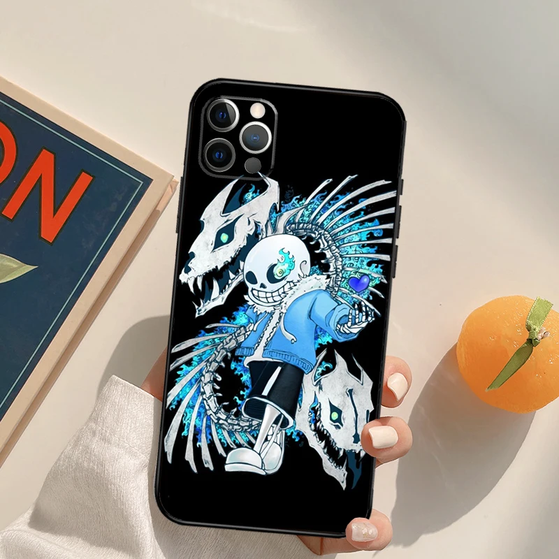 Фото Чехол для телефона Game Undertale для iPhone 13 Pro Max 11 12 Mini 6S 7 8 Plus SE 2020 X XS MAX XR, чехлы №2