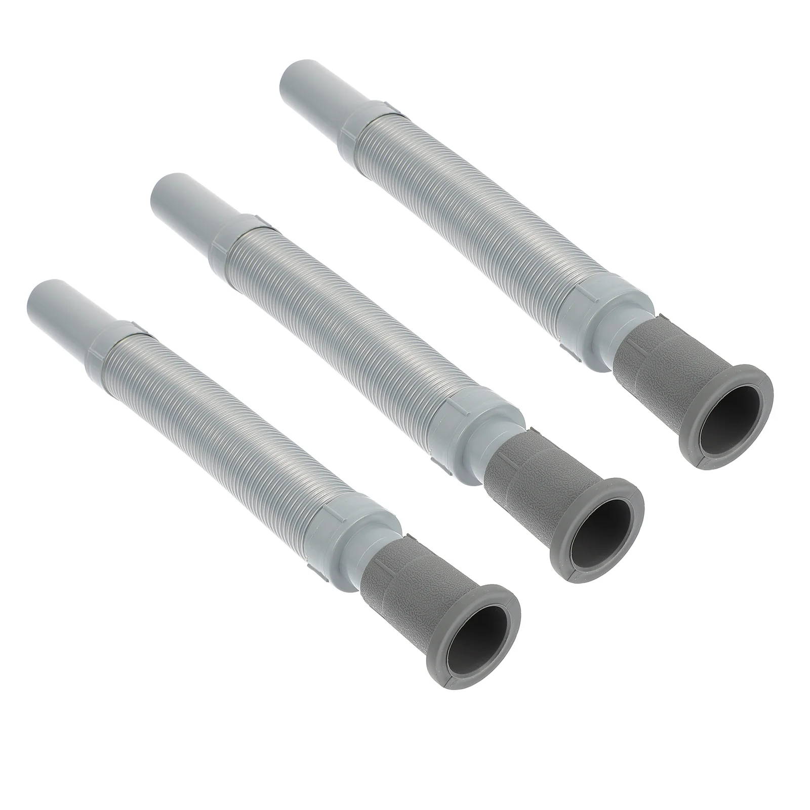 

3pcs Kitchen Bathroom Retractable Draining Pipe Extension Hose Sink Pipe Sink Sewer